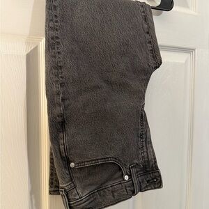 Madewell Men's Dark Gray Straight Jeans